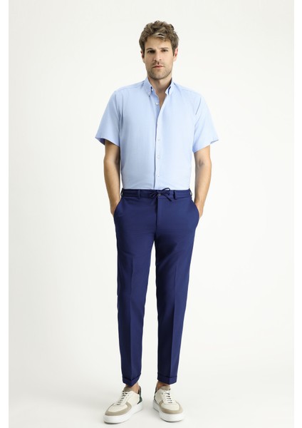 Kısa Kol Regular Fit Desenli Pamuklu Kolay Ütülenebilir Gömlek fiyatları