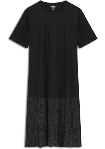 Kumaş Mix Midi Elbise IS1250002160001