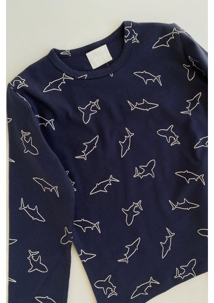 Balık Desen Erkek Çocuk Pijama Takımı fiyatları