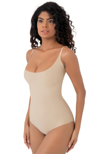 Lazer Kesim Göğüs Destekli Body Korse