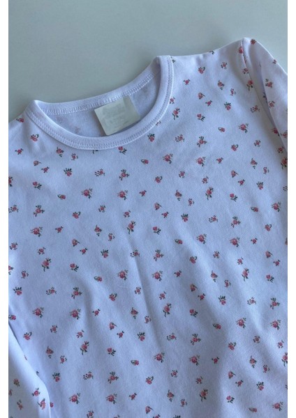 Çiçek Desen Kız Çocuk Pijama Takımı fiyatları