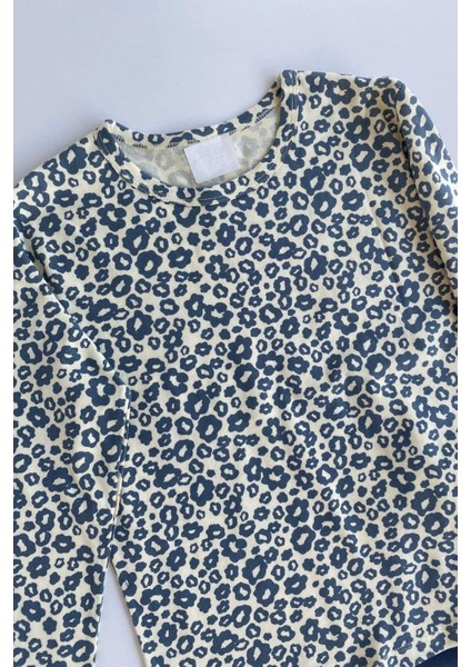 Leopar Desen Kız Çocuk Pijama Takımı fiyatları