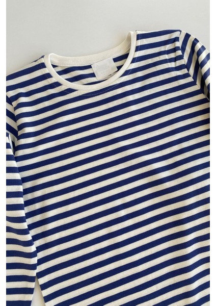 Çizgili Desen Erkek Çocuk Pijama Takımı Lacivert fiyatları