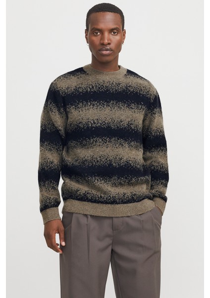 Premium Jprvillex Pamuklu Bisiklet Yaka Örme Kazak Erkek Kazak 12278345