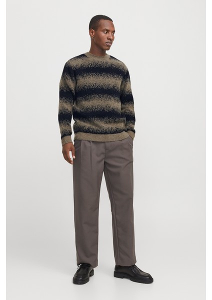 Premium Jprvillex Pamuklu Bisiklet Yaka Örme Kazak Erkek Kazak 12278345 fiyatları