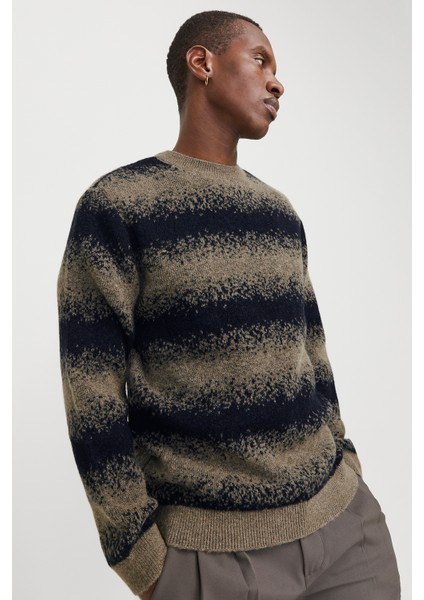 Premium Jprvillex Pamuklu Bisiklet Yaka Örme Kazak Erkek Kazak 12278345 modelleri