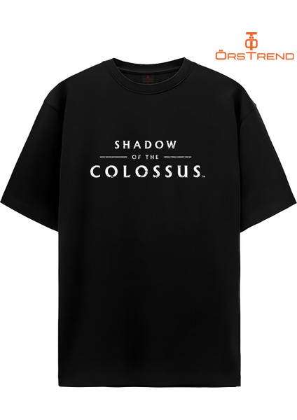 Shadow Of The Colossus Baskılı Oversize Tişört fiyatları