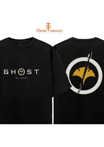Ghost Of Yötei Baskılı Oversize Tişört