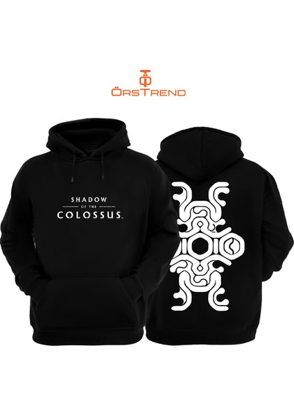 Shadow Of The Colossus Baskılı Unisex Kapşonlu Sweatshirt