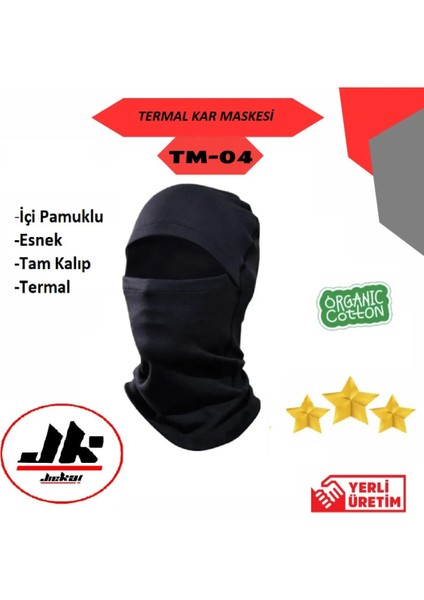 Motosiklet Balaklava Termal Maske Kar Maskesi Kayay ve Sporcu Maskeleri TM04