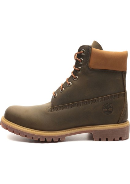 B0A62913271-R Timberland 6 Inch Lace Up Waterproof Boot Erkek Spor Ayakkabı Kahve