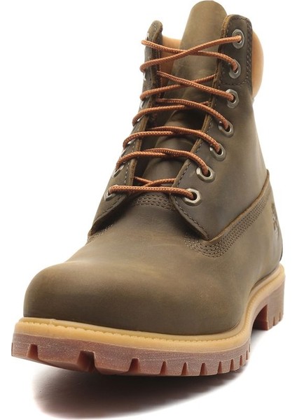 B0A62913271-R Timberland 6 Inch Lace Up Waterproof Boot Erkek Spor Ayakkabı Kahve