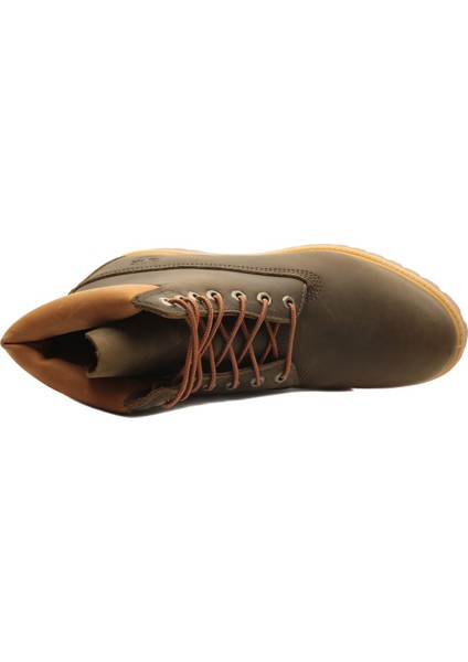 B0A62913271-R Timberland 6 Inch Lace Up Waterproof Boot Erkek Spor Ayakkabı Kahve