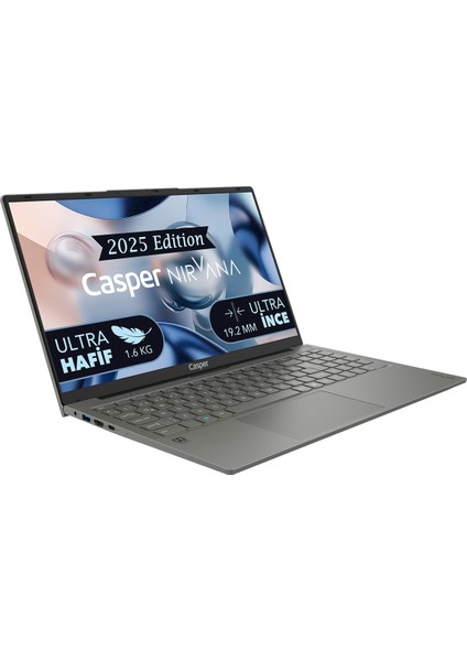Nirvana X600.1315-8X00R-G-F-KM35S Intel Core I3-1315U 8gb Ram 2tb Nvme SSD 15,6 " Windows 11 Pro Taşınabilir Bilgisayar + Kablolu Mouse