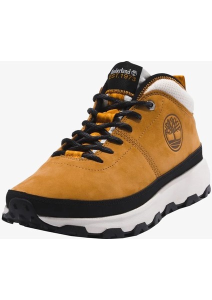 Winsor Trail Mid Lace Up Erkek Sarı Sneaker TB0A5TWV2311 fiyatları