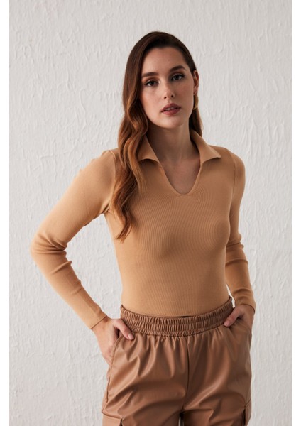 Polo Yaka Triko - Bisküvi modelleri