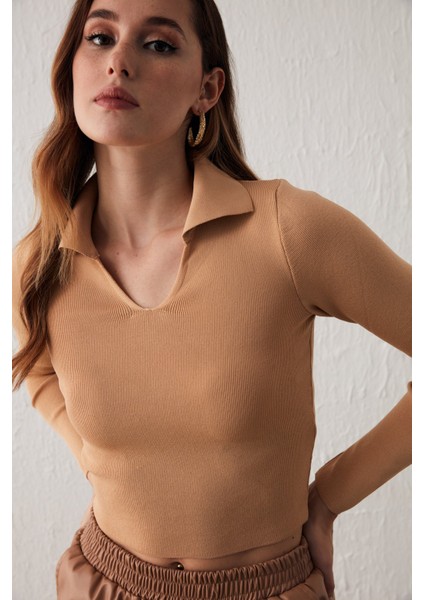 Polo Yaka Triko - Bisküvi indirimleri