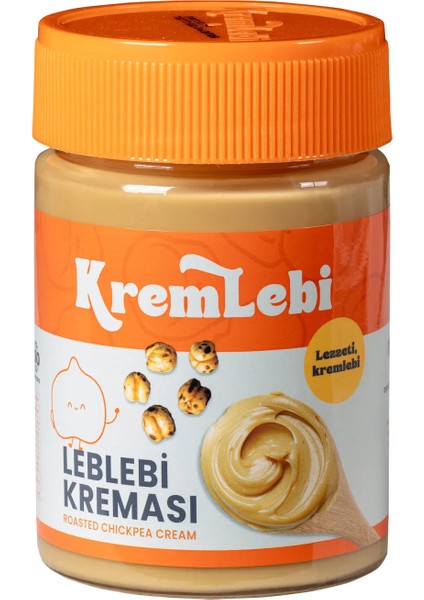 Kremlebi Kahvaltılık Sürülebilir Doğal Katkısız Yeni Ürün 340GR Kremlebi Orijinal Leblebi Kreması