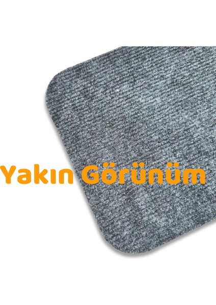 Merdiven Halısı Basamak Halısı Keçe Kaymaz Taban Kendinden Yapışkanlı Paspas Halıfleks 20X75 10 Adet