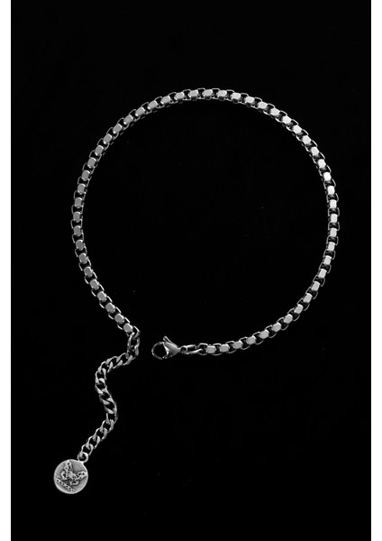 Erkek Örme Model Çelik Zincir Bileklik