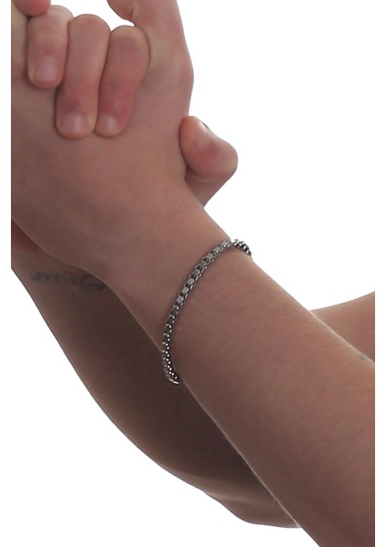 Erkek Örme Model Çelik Zincir Bileklik fiyatları