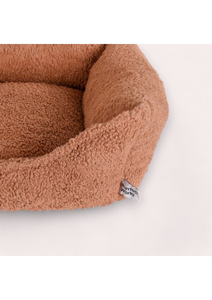CornerBed Brown Sugar Ortopedik Kedi Ve Köpek Yatağı