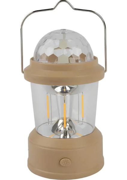 Çok Fonksiyonlu Renkli Şarj Edilebilir Kamp Lambası – Pratik ve Şık Aydınlatma Çözümü