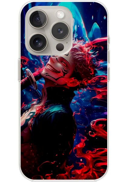 Apple iPhone 15 Pro Max Uyumlu Şeffaf Kılıf One Piece Tasarımlı 2