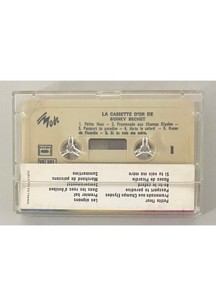 Sidney Bechet - La Casette D'or De Kaset