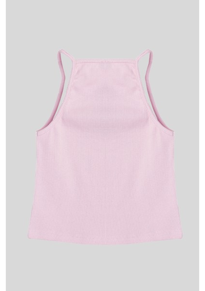 4-14 Yaş Benetton Kalp Baskılı Kız Çocuk Atlet Pembe fiyatları