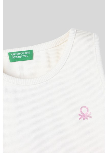 4-14 Yaş Benetton Renk Geçişli Kız Çocuk Atlet Pembe fiyatları