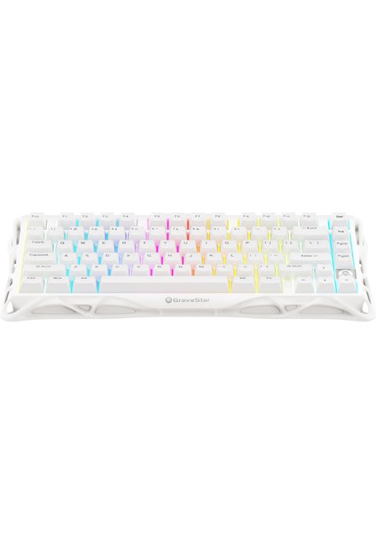 Mercury K1 Lite+ M1 Pro Kablosuz Rgb Işıklı Mekanik Q Gaming Klavye ve Optik Mouse Seti