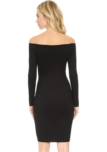 TP101298 Uzun Kollu Straplez Elbise fırsatları