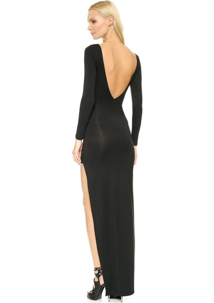 TP101297 Yırtmaçlı Uzun Elbise fiyatları