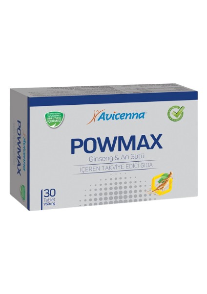 Powmax Kırmızı Gınseng Arı Sütü 470 Mg 30 Tablet modelleri