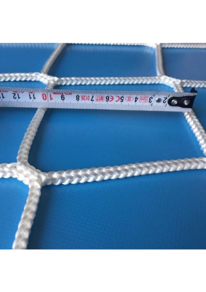 İnşaat Güvenlik Filesi – 10 cm Göz – 6 mm İp – Balkon Filesi – İnşaat Filesi - 2 Metre x 7 Metre