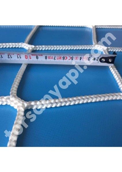 İnşaat Güvenlik Filesi – 10 cm Göz – 6 mm İp – Balkon Filesi – İnşaat Filesi - 2 Metre x 7 Metre