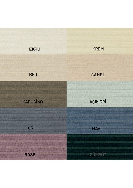 Mikrofiber Şönil Fitilli Minimalist Koltuk Örtüsü -175 x 300 cm Large, Çift Taraflı, Kaymaz, Terletmez Bej indirimleri