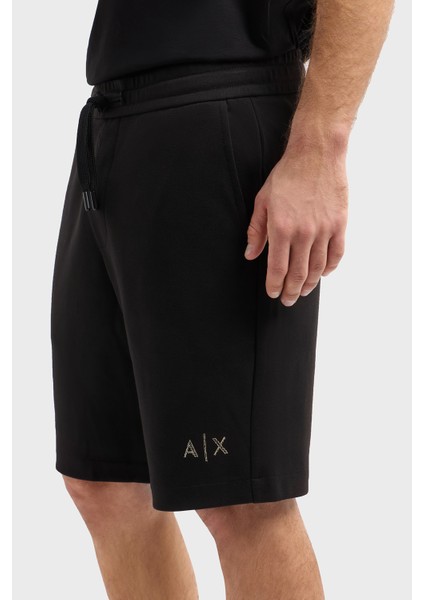 Relaxed Fit Lastikli Bel Logolu Short Erkek Short XM000334 AF12269 UC001
