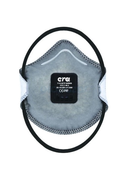 15 Adet Aktif Karbon Maske Era 7110 Ac Ffp2 V Nr D Ventilli