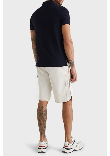 Streç Pamuklu Slim Fit Düğmeli Polo Yaka T Shirt Erkek Polo Yaka T Shirt MW0MW17771 Dw5 fiyatları