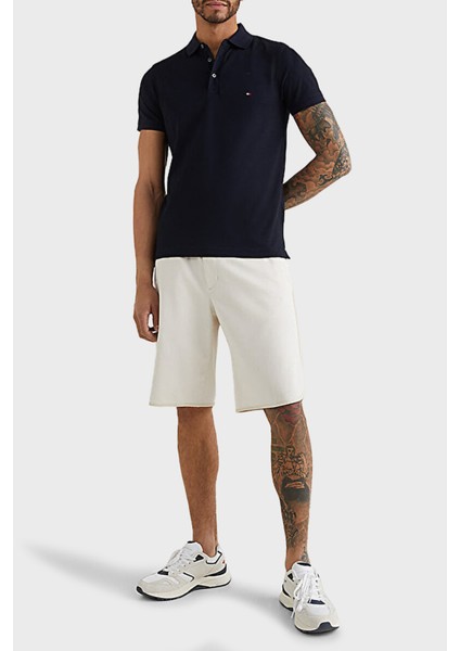 Streç Pamuklu Slim Fit Düğmeli Polo Yaka T Shirt Erkek Polo Yaka T Shirt MW0MW17771 Dw5 modelleri