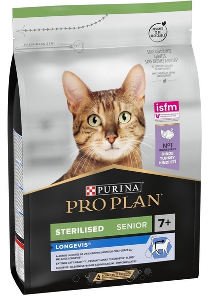 Sterilised 7+ Senior Yaşlı Kedi Maması 3kg
