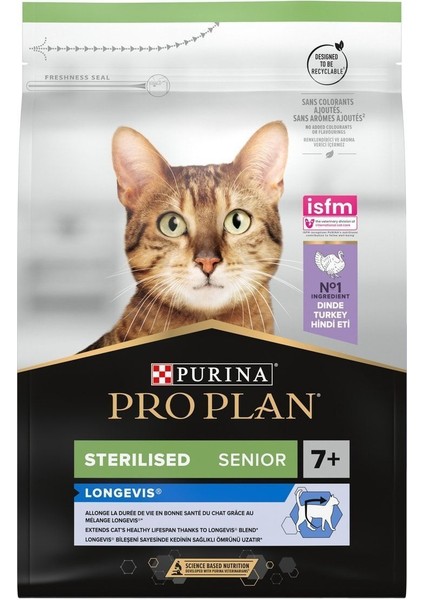 Sterilised 7+ Senior Yaşlı Kedi Maması 3kg fiyatları