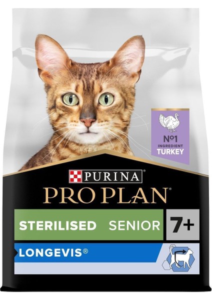 Sterilised 7+ Senior Yaşlı Kedi Maması 3kg fırsatları