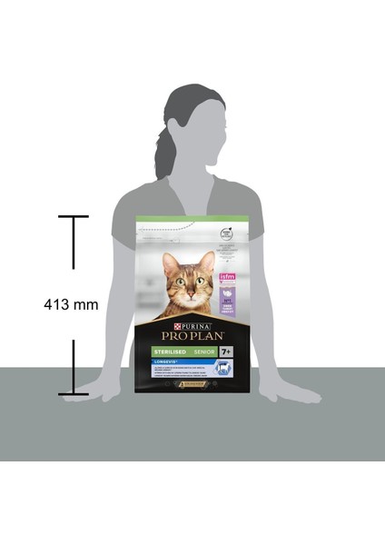Sterilised 7+ Senior Yaşlı Kedi Maması 3kg indirimleri