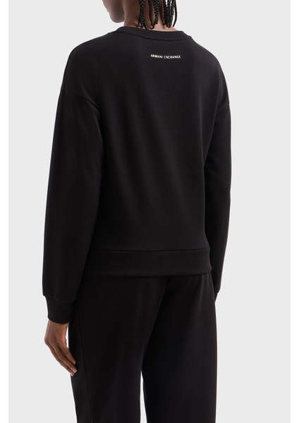 Pamuk Relaxed Fit Bisiklet Yaka Sweat Bayan Sweat XW000317 AF12217 UC001