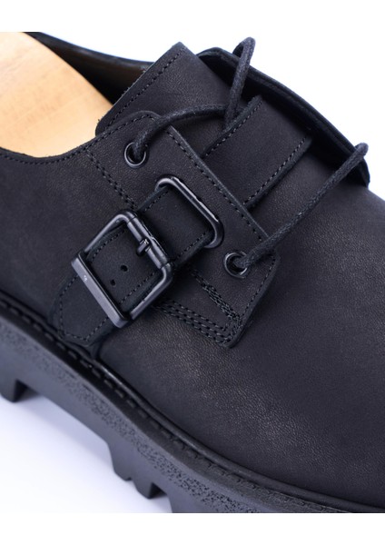 Italyan Stil Iç Dış Naturel Deri Süet Erkek Ayakkabı Siyah T12958 fiyatları