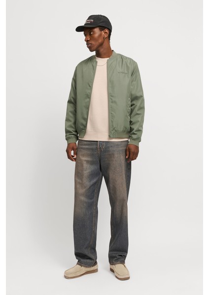 Erkek Jjzack Bomber Ceket 12269097 Yeşil fiyatları