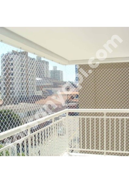 Inşaat Güvenlik Ağı – 5 cm Göz – 6 mm Ip – Güvenlik Filesi – Inşaat Filesi - 3 Metre x 25 Metre indirimleri